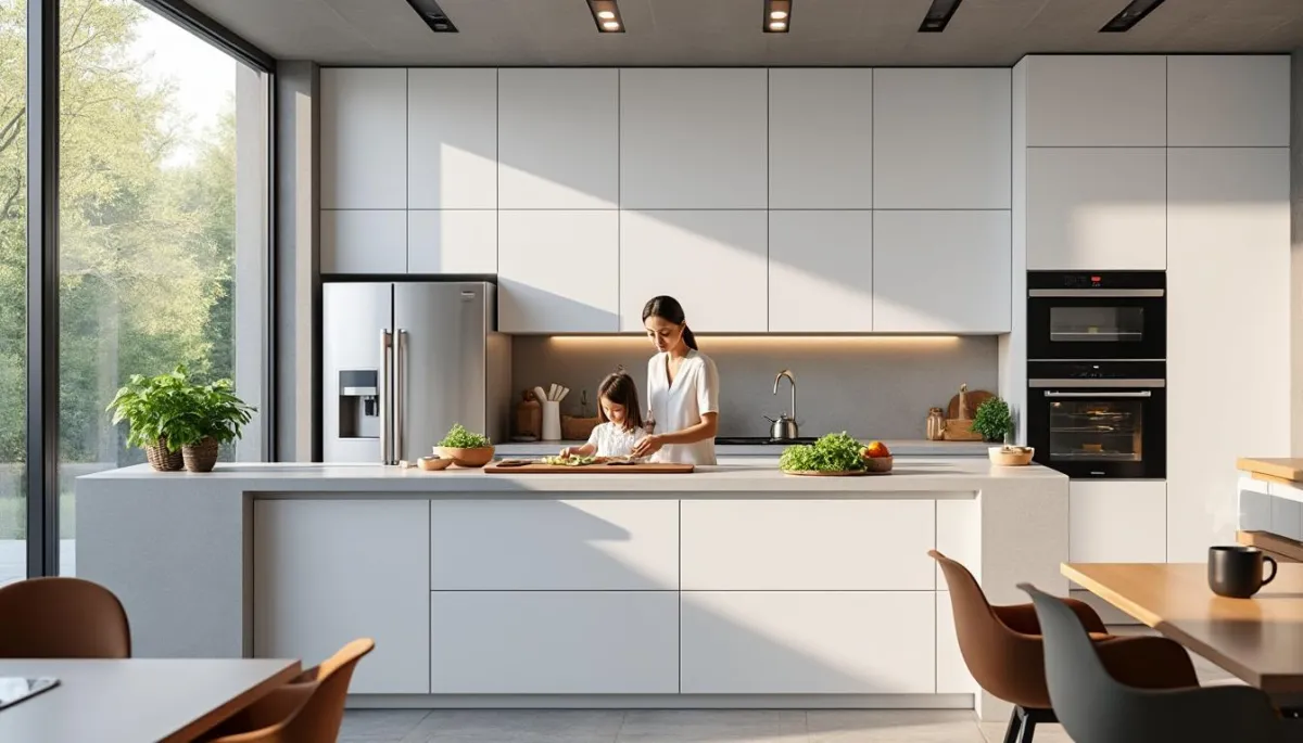 Repenser complètement une cuisine vieillissante