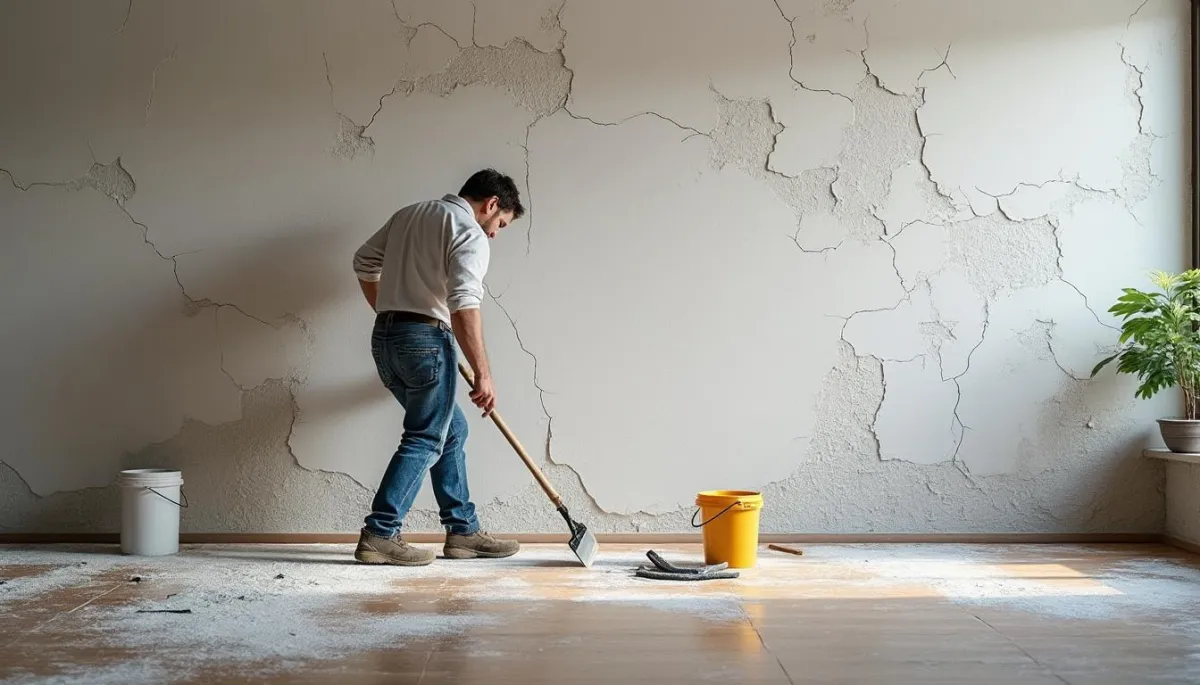 Pourquoi votre enduit ne tient pas