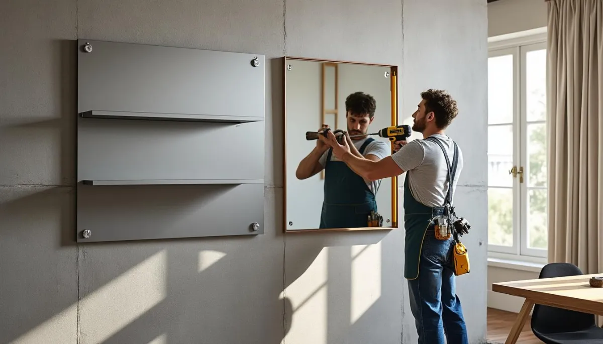 Fixer des objets lourds dans différents matériaux