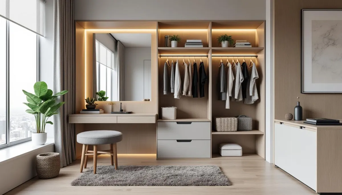 d&eacute;couvrez des astuces pratiques pour optimiser un dressing trop petit et maximiser l'espace de rangement tout en gardant un espace organis&eacute; et esth&eacute;tique.