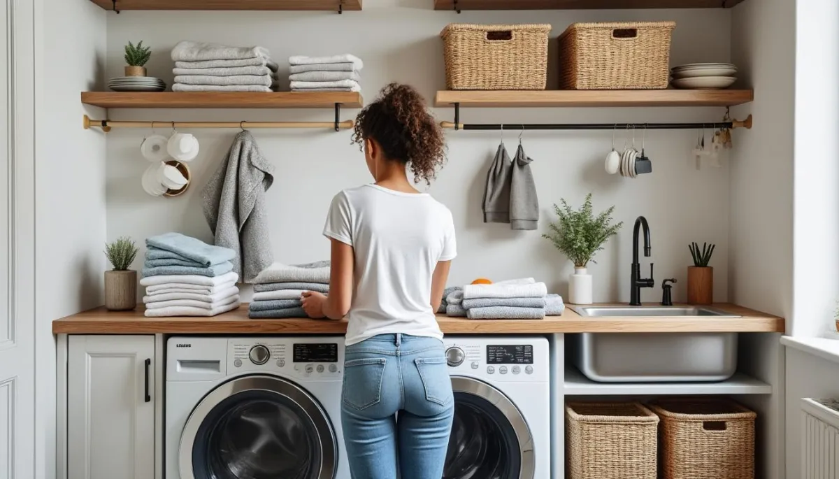 Comment organiser une buanderie fonctionnelle dans peu d’espace