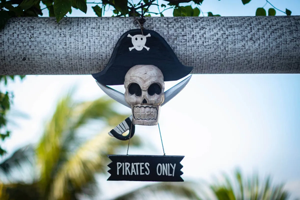 Que faire à partir d’un thème pirate 