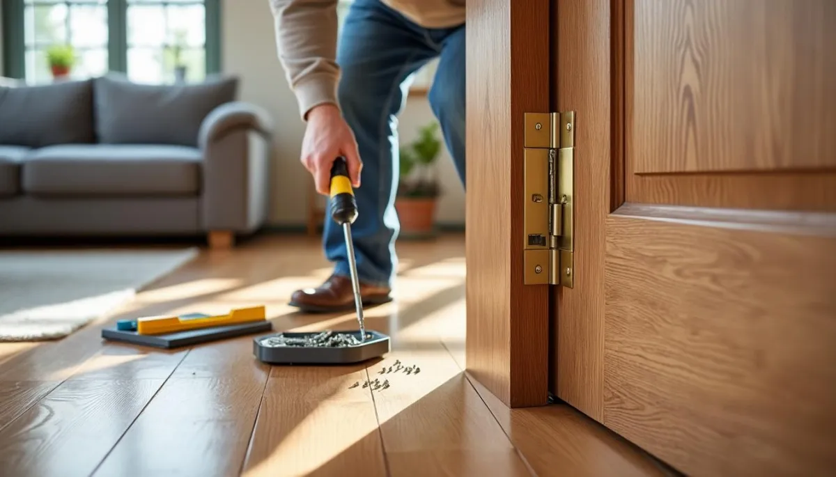 d&eacute;couvrez comment r&eacute;parer facilement une porte qui frotte gr&acirc;ce &agrave; nos conseils pratiques et rapides pour un passage sans effort.